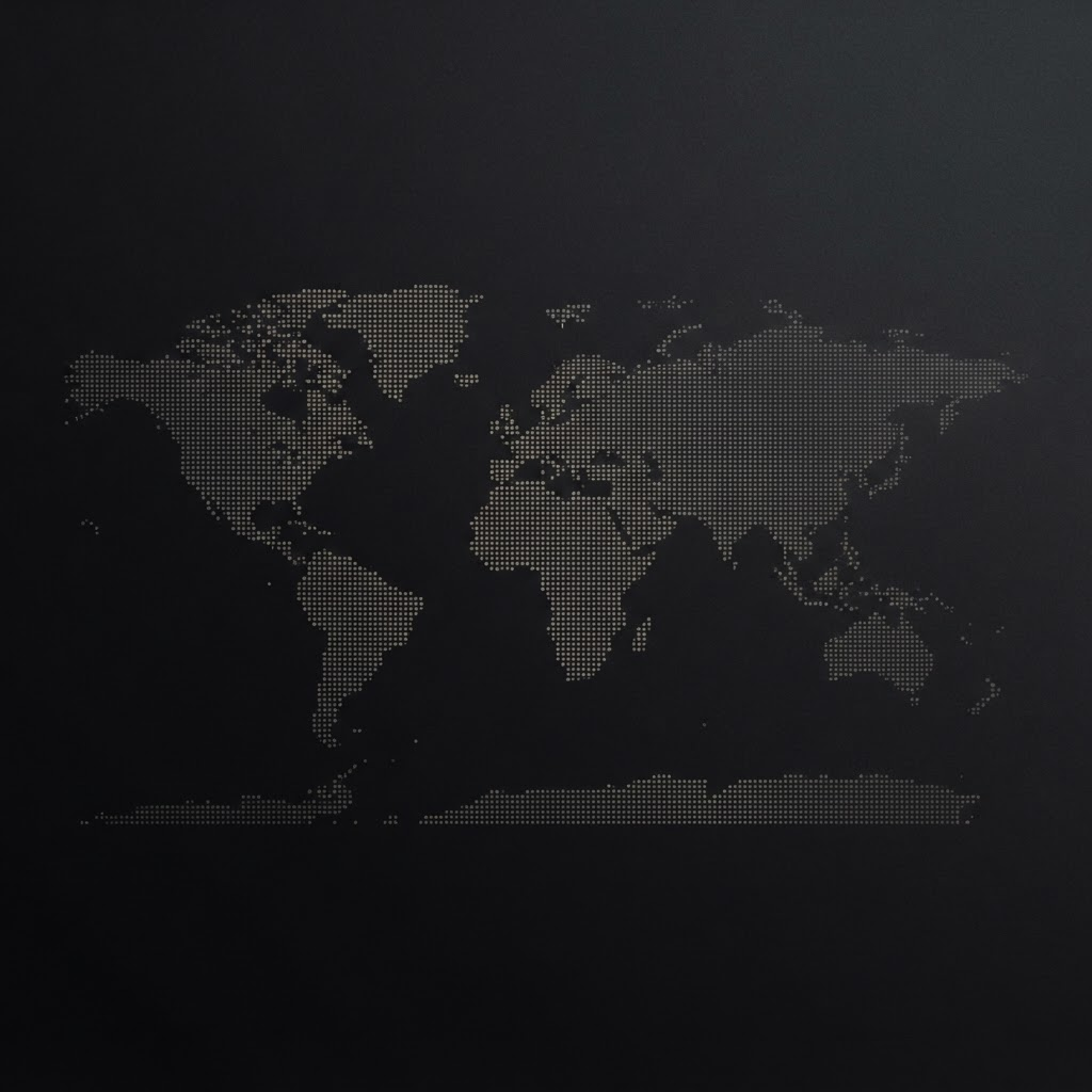Carte du monde des implantations Veltis Group